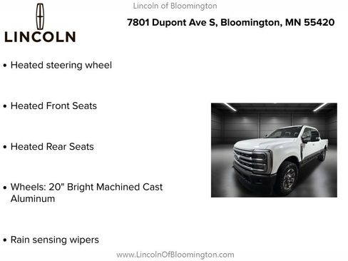 Used 2025 Ford F250 King Ranch w/ FX4 Off-Road Package AWD/4WD image 9