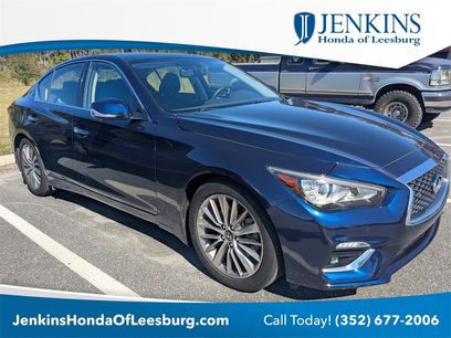 Used 2022 INFINITI Q50 Luxe w/ Cargo Package