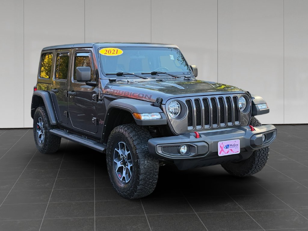 Used 2021 Jeep Wrangler Unlimited Rubicon w/ Cold Weather Group AWD/4WD image 8