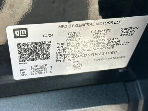 Used 2024 GMC Yukon XL SLT AWD/4WD image 43