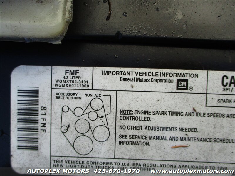 Used 1998 GMC Savana 1500 RWD image 15