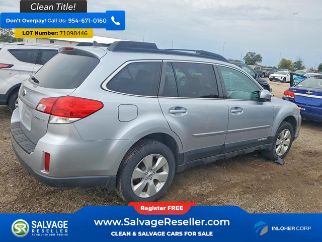 Used 2012 Subaru Outback 2.5i Limited w/ Popular Pkg 1B AWD/4WD image 4