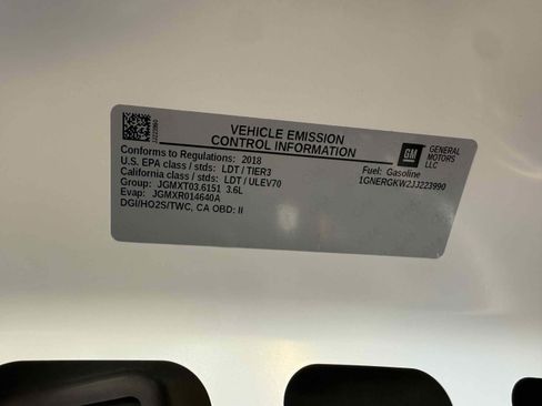 Used 2018 Chevrolet Traverse LT w/ LPO, Black Accent Package image 81