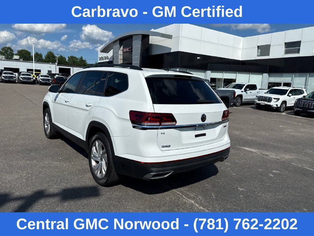 Used 2022 Volkswagen Atlas SE w/ Panoramic Sunroof Package AWD/4WD image 3