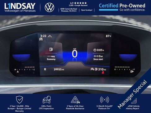 Certified 2022 Volkswagen Tiguan S w/ Driver Assistance Package image 24