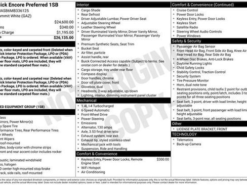 Used 2021 Buick Encore Preferred image 34