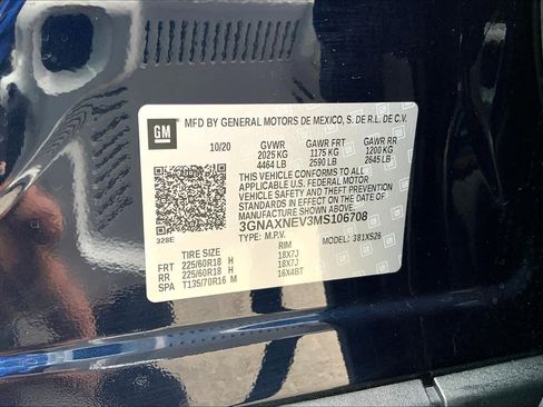 Used 2021 Chevrolet Equinox Premier FWD image 34