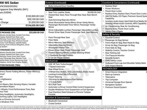 Used 2016 BMW M5 image 5