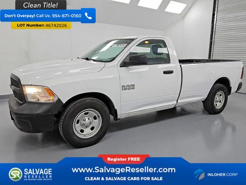 Used 2017 RAM 1500 Tradesman RWD image 1