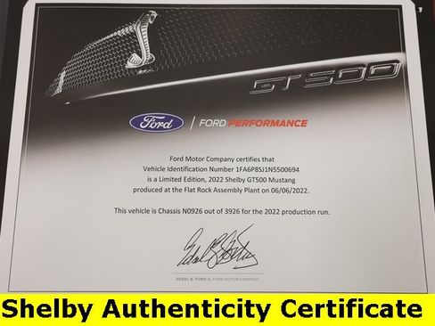 Used 2022 Ford Mustang Shelby GT500 image 50