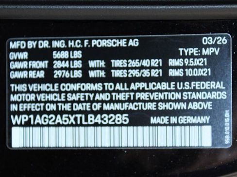 New 2026 Porsche Macan S AWD/4WD image 29