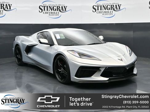 Used 2021 Chevrolet Corvette Stingray Preferred Cpe w/ 2LT image 1