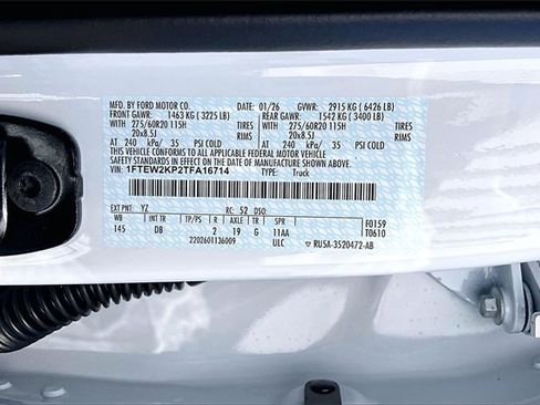 New 2026 Ford F150 STX w/ Equipment Group 200A image 13