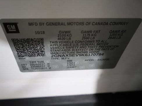 Used 2019 Chevrolet Equinox LS AWD/4WD image 44