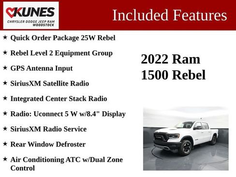Used 2022 RAM 1500 Rebel w/ Rebel Level 2 Equipment Group AWD/4WD image 3