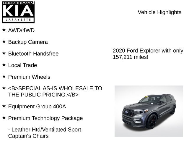 Used 2020 Ford Explorer ST w/ ST Street Pack AWD/4WD image 8
