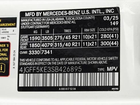 Certified 2025 Mercedes-Benz GLS 450 4MATIC image 28