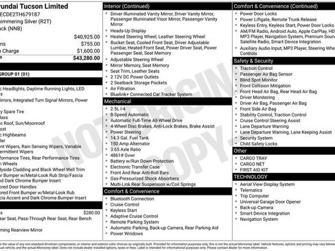 New 2026 Hyundai Tucson Limited image 19