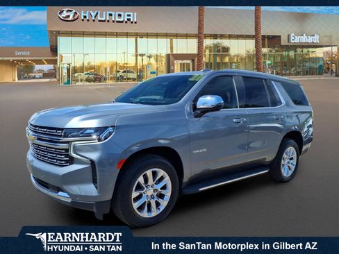 Used 2021 Chevrolet Tahoe Premier w/ Premium Package RWD image 1