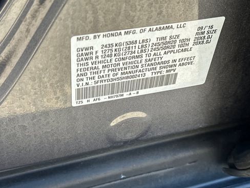 Used 2017 Acura MDX FWD w/ Technology Package image 39