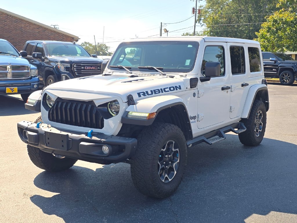 Used 2021 Jeep Wrangler Unlimited Rubicon 4xe w/ Steel Bumper Group AWD/4WD image 7