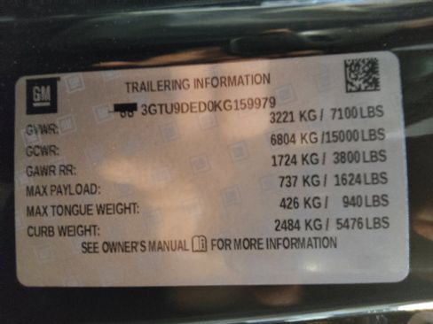 Used 2019 GMC Sierra 1500 SLT w/ SLT Premium Plus Package AWD/4WD image 33