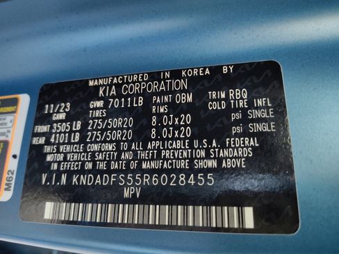 Used 2024 Kia EV9 Land AWD/4WD image 24