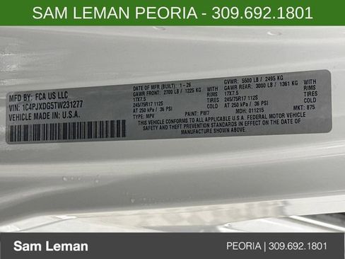 New 2026 Jeep Wrangler Sport S image 29