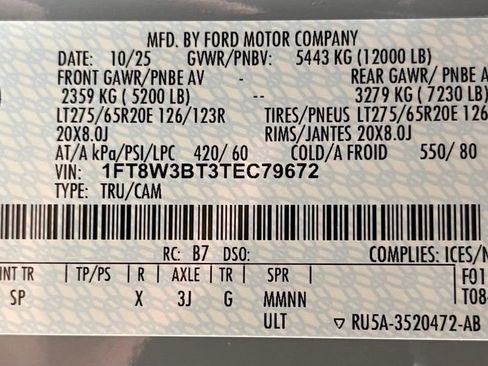 Used 2026 Ford F350 King Ranch w/ Chrome Package AWD/4WD image 61