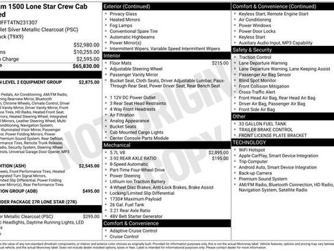 Used 2026 RAM 1500 Lone Star image 29