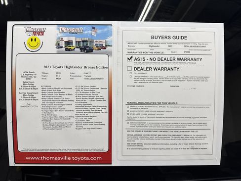 Used 2023 Toyota Highlander Bronze Edition image 43