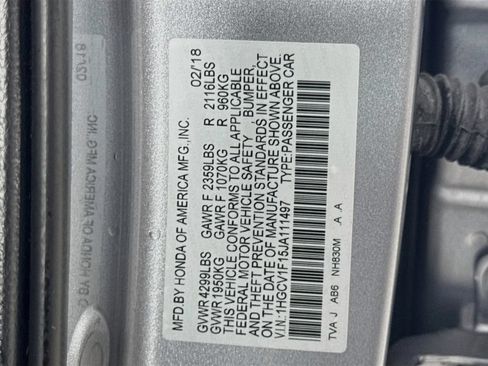 Used 2018 Honda Accord LX image 37
