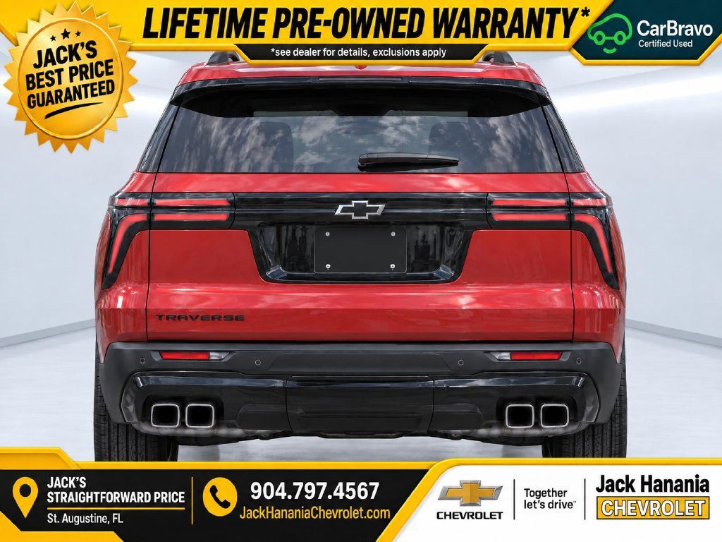Used 2025 Chevrolet Traverse LT w/ Midnight/Sport Edition FWD image 6