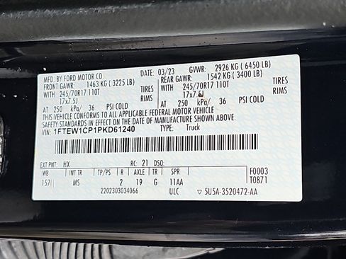 Used 2023 Ford F150 XLT RWD image 34