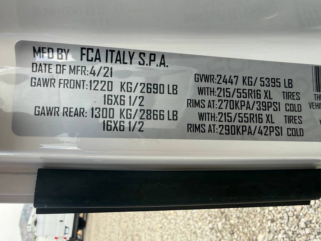 Used 2021 RAM ProMaster City Tradesman FWD image 38