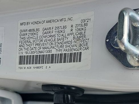 Certified 2021 Acura TLX w/ A-SPEC Pkg FWD image 28