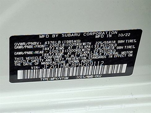 Used 2023 Subaru Crosstrek 2.5i Limited w/ Moonroof Package image 28