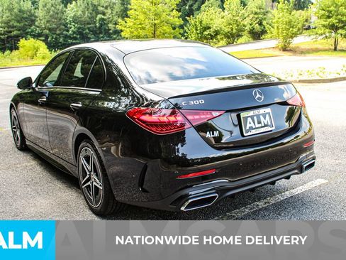 Used 2025 Mercedes-Benz C 300 Sedan w/ AMG Line w/ Night Package image 4