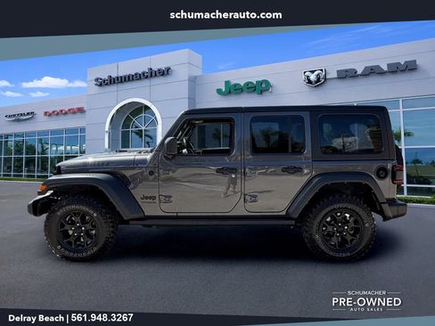 Used 2022 Jeep Wrangler Unlimited Sport AWD/4WD image 4