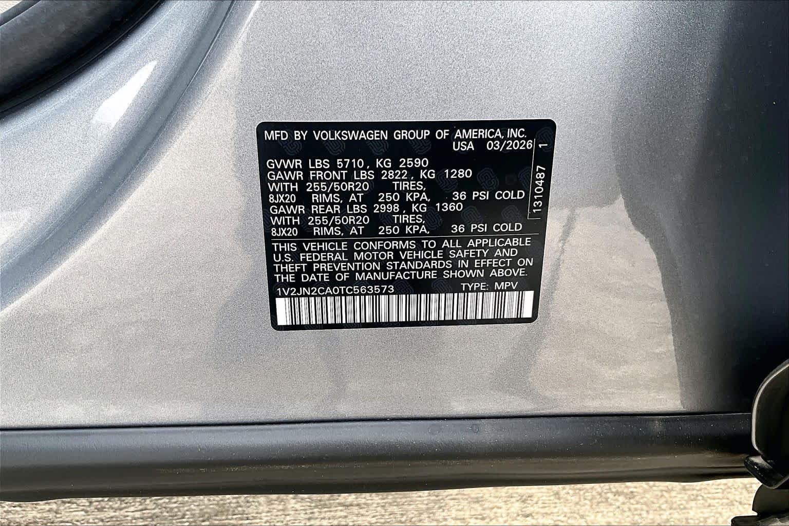 New 2026 Volkswagen Atlas SE FWD image 21