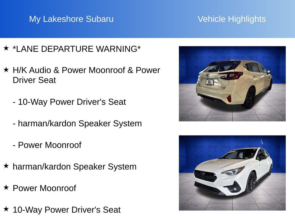 Certified 2024 Subaru Impreza RS AWD/4WD image 7