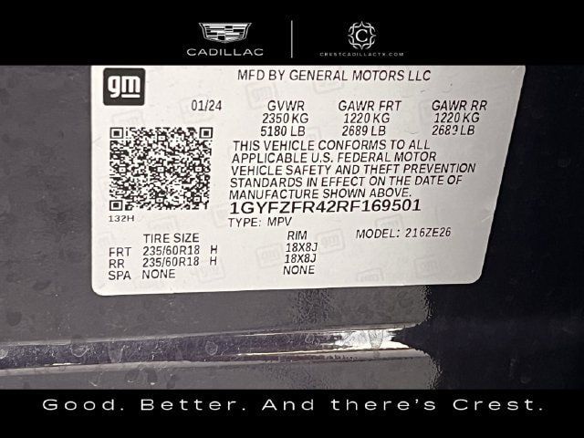 Certified 2024 Cadillac XT4 Sport AWD/4WD image 33