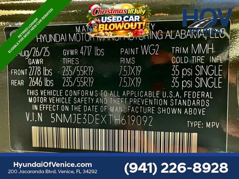 Certified 2026 Hyundai Tucson Limited FWD image 51