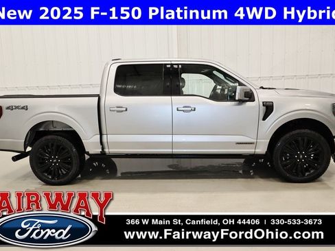 New 2025 Ford F150 Platinum w/ Equipment Group 702A High image 1
