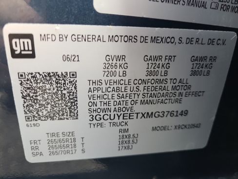Used 2021 Chevrolet Silverado 1500 RST w/ Convenience Package II AWD/4WD image 34
