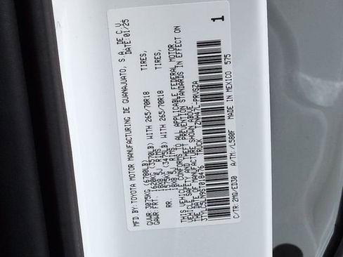 Certified 2025 Toyota Tacoma TRD Pro AWD/4WD image 33