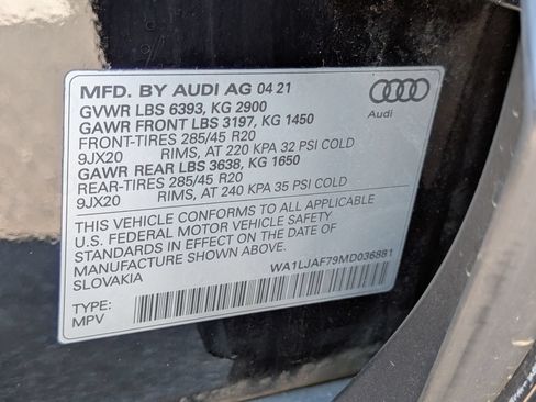 Used 2021 Audi Q7 2.0T Premium Plus w/ Executive Package AWD/4WD image 43