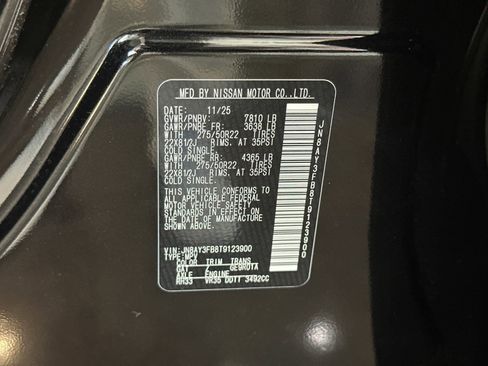 New 2026 Nissan Armada NISMO AWD/4WD image 41