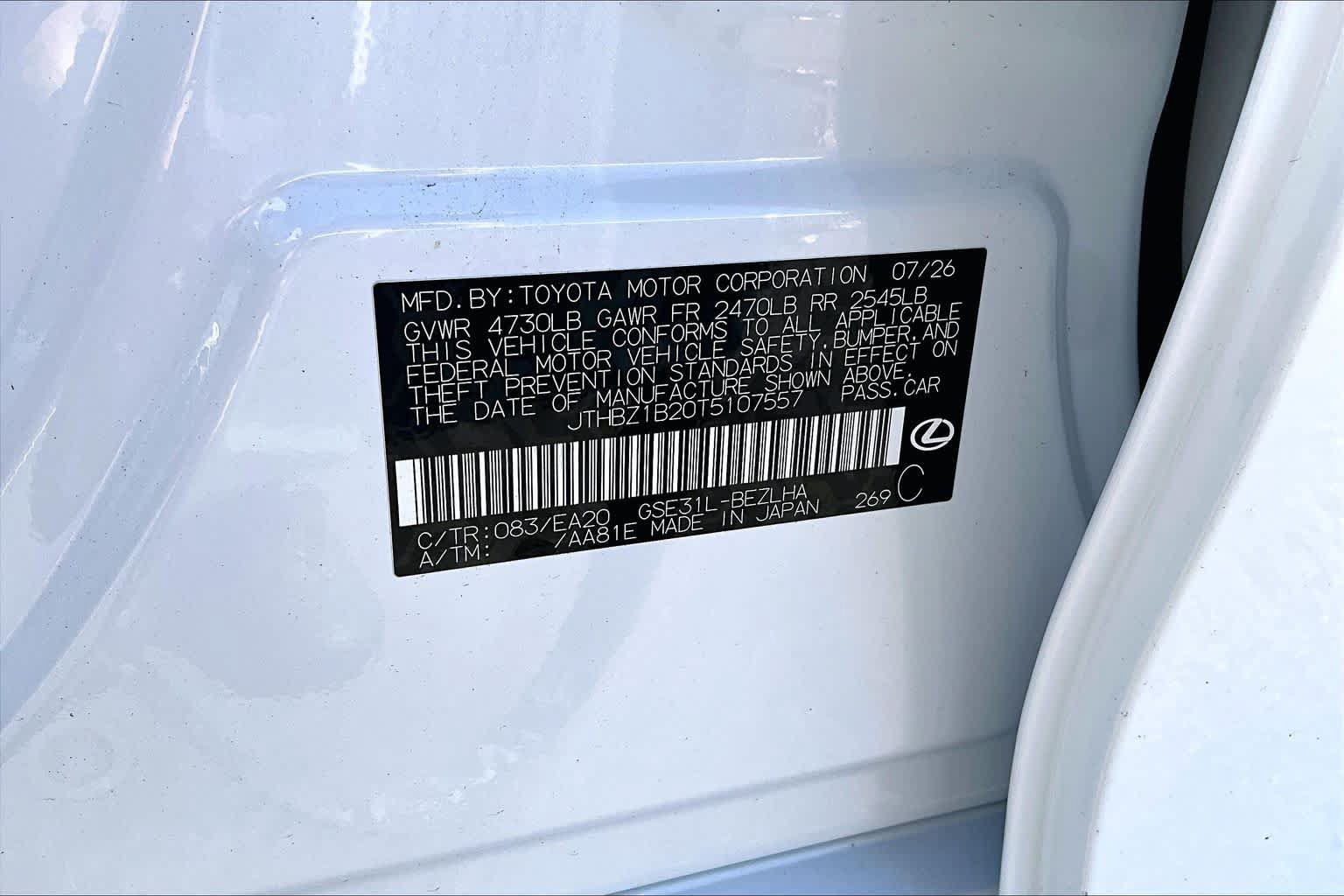 New 2026 Lexus IS 350 F Sport RWD image 17