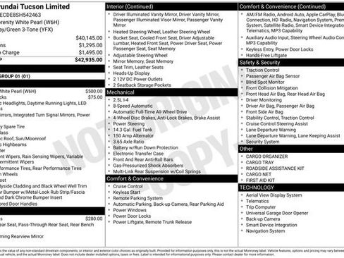New 2025 Hyundai Tucson Limited image 20